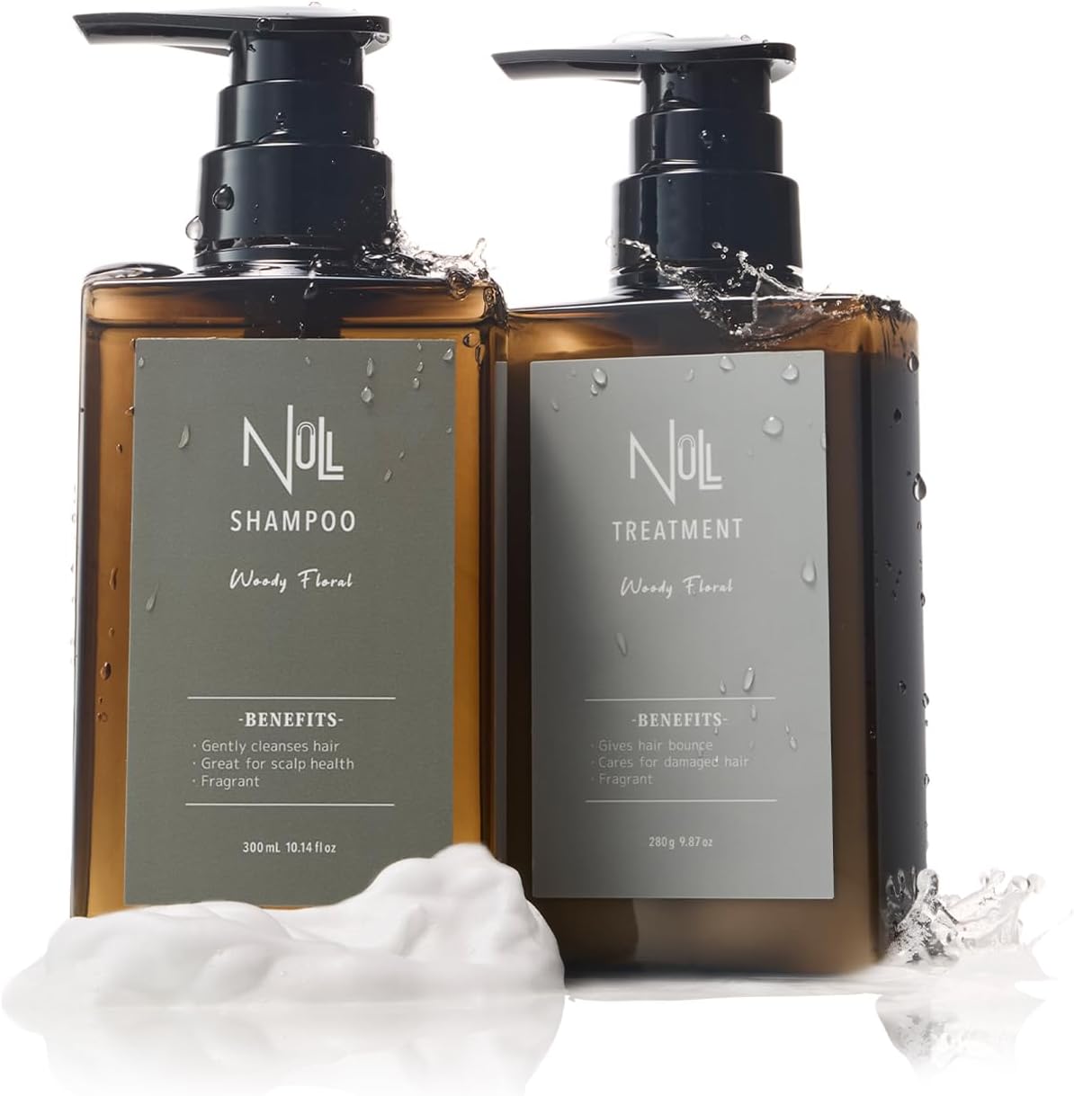 Actual NULL Woody Floral shampoo and treatment set