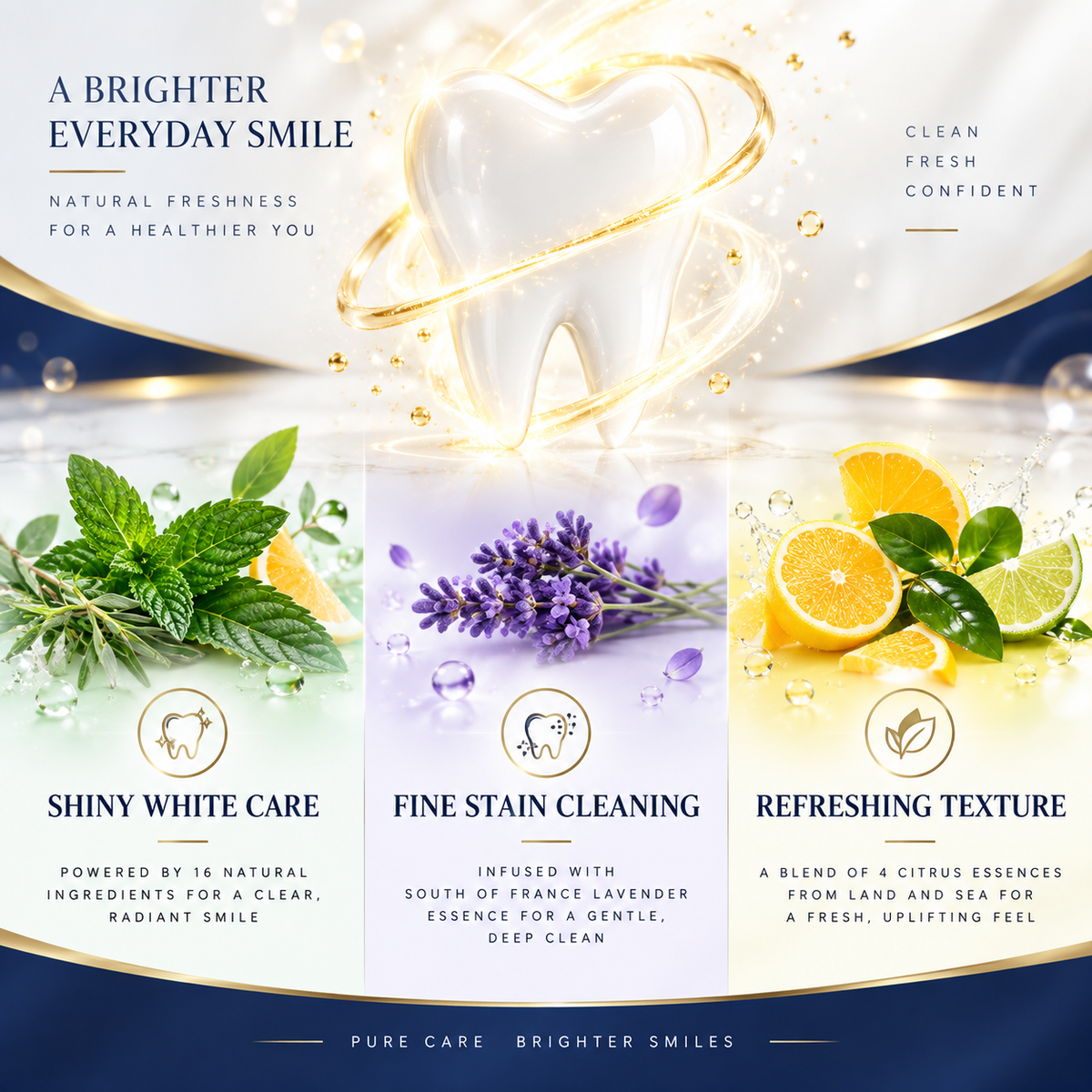 Ora2 Premium stain care features