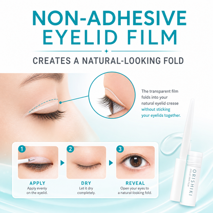 ORISHIKI non-adhesive transparent eyelid film
