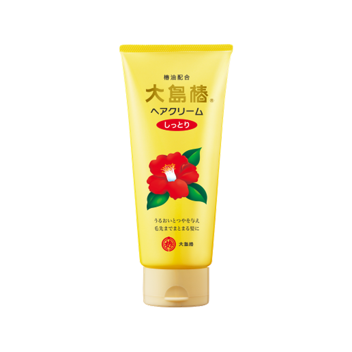 Oshima Tsubaki Hair Cream Moist 160g tube