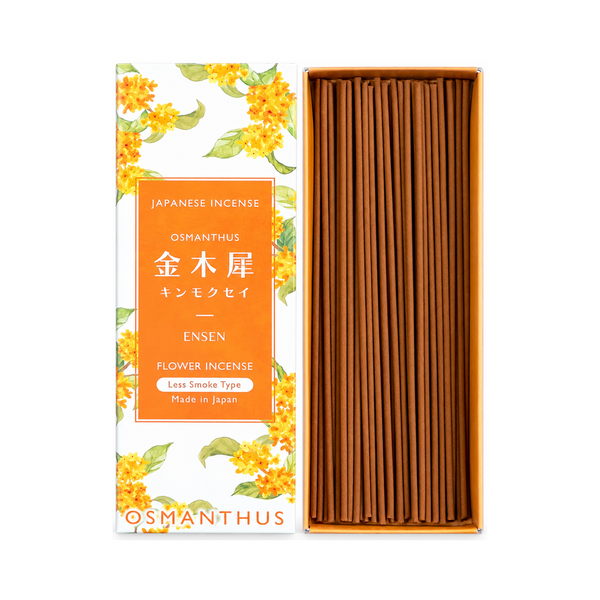 ENSEN Osmanthus Incense Sticks | Low Smoke | 60-Stick Box — product on a white background