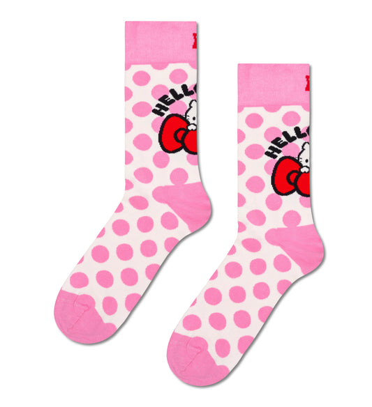 Hello Kitty x Happy Socks Gift Box | 3-Pair Crew Socks Set | From Japan