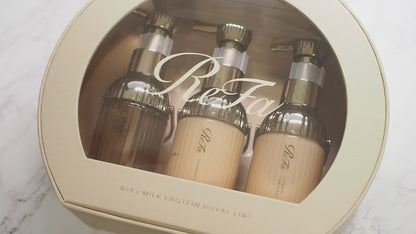 ReFa MILK PROTEIN ROYAL Mini Bottle Hair Care Gift Set | Japan Limited | 3-Piece