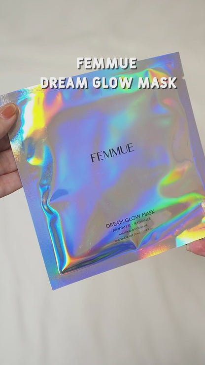 femmue Dream Glow Mask RR | Japanese Brightening Sheet Mask 6 Sheets