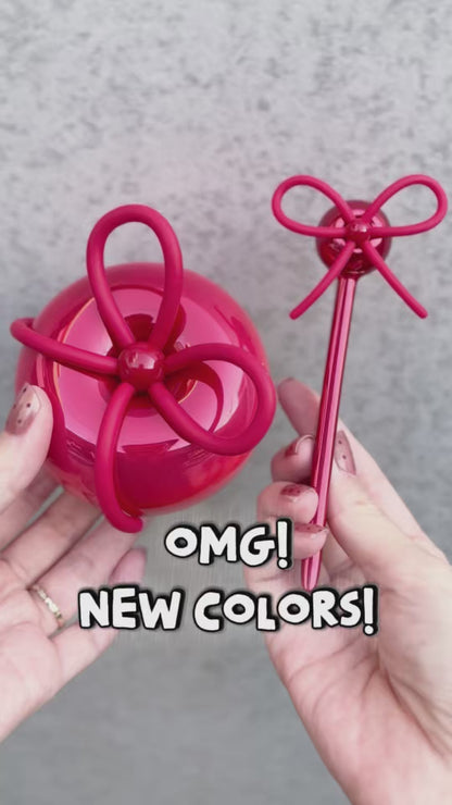medicube x FOREVER:CHERRY Pente de Cabelo de Vidro Cereja Ribbon