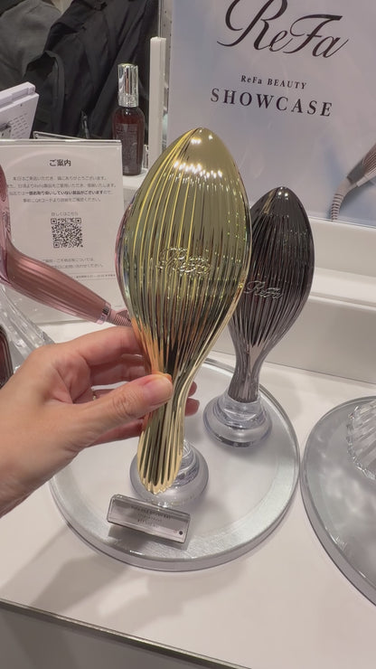 ReFa AILE BRUSH RAY | Hochwertige japanische Haarbürste mit natürlichen Wildschweinborsten