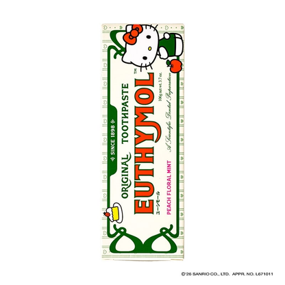 EUTHYMOL Hello Kitty toothpaste box, vertical view