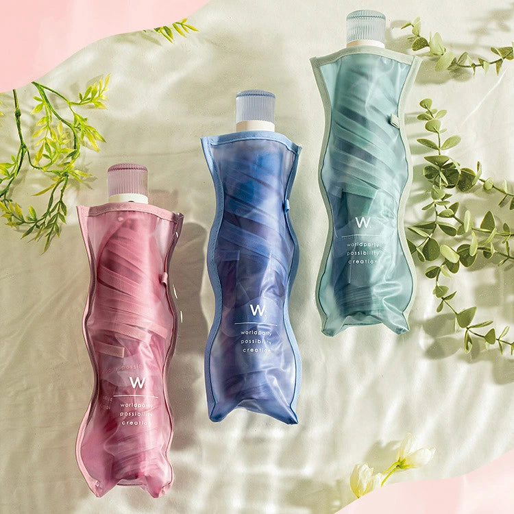 Wpc. Flower Vase Mini Folding Umbrella