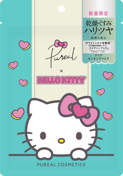 Pureal Clear Essence Mask Hello Kitty limited package official product image