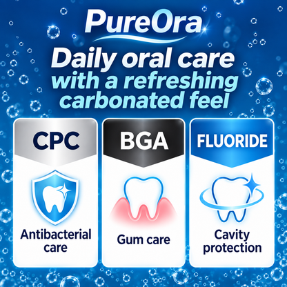 PureOra CPC BGA fluoride oral care