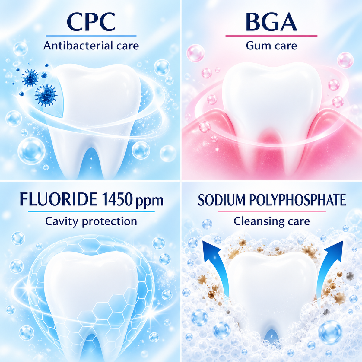 PureOra whitening active ingredients