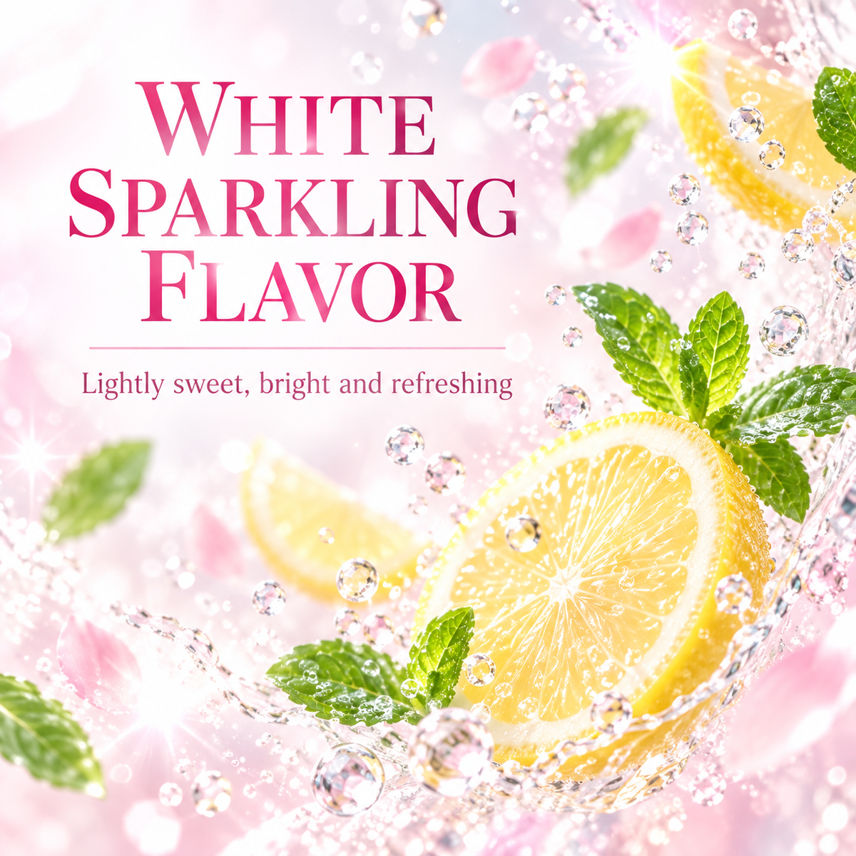 PureOra White Sparkling flavor