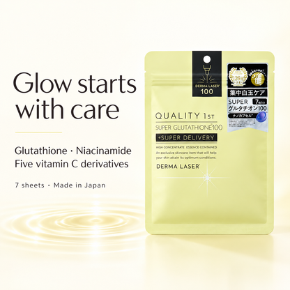 Glutathione niacinamide and five vitamin C derivatives