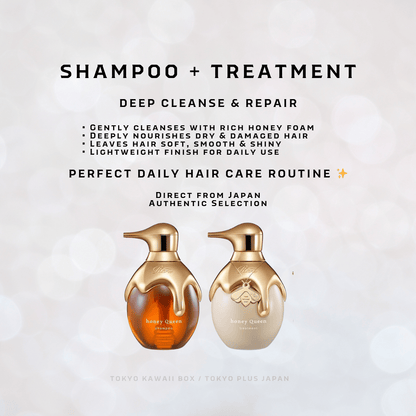 ReFa HONEY QUEEN HAARPFLEGESET | Hochwertige Haarpflege aus japanischem Gelée Royale