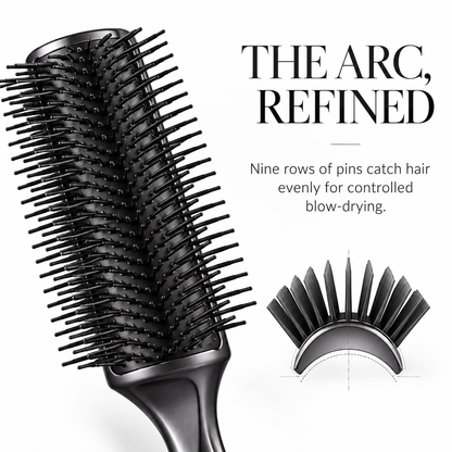 The arc shaped brush design