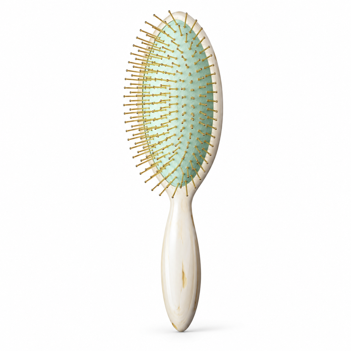 Escova de cabelo ReFa AURA Modern Ivory em branco