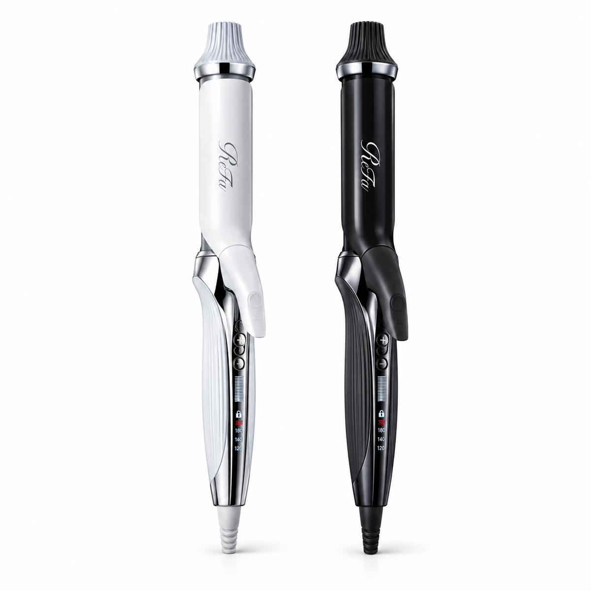 ReFa CURL IRON PRO White and Black hero