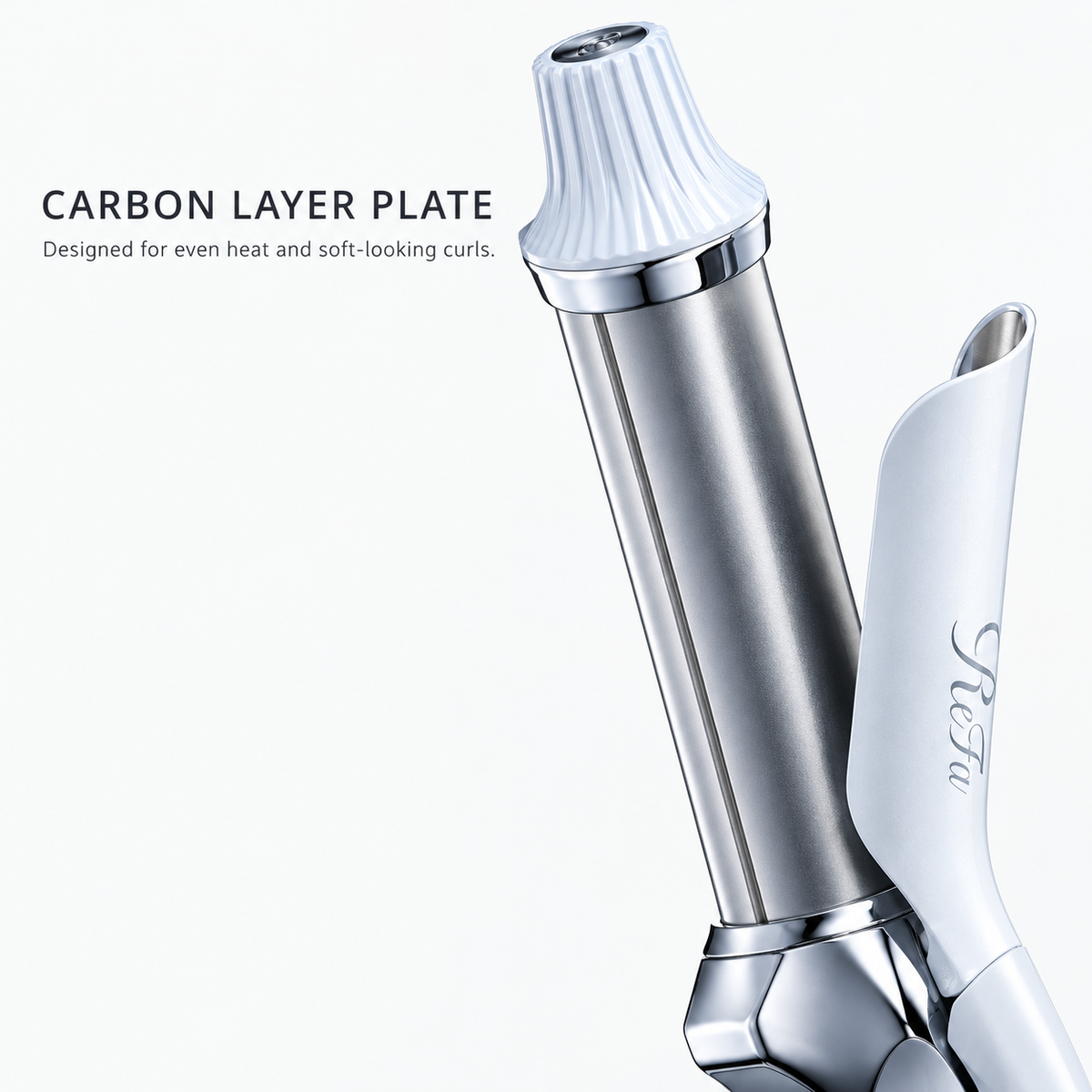 ReFa CURL IRON PRO Carbon Layer Plate detail