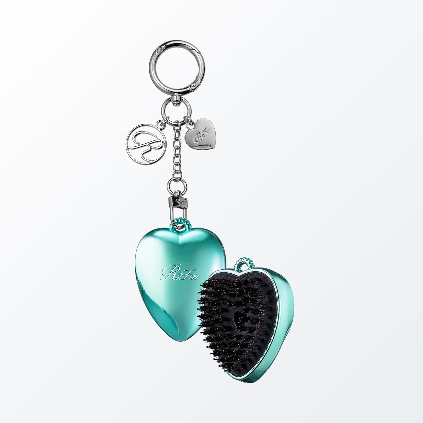 ReFa HEART BRUSH charm M Mint Green color