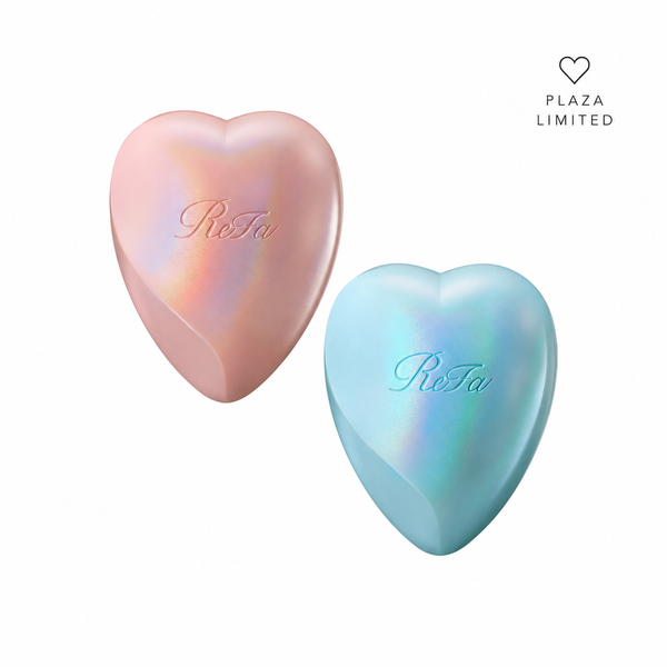 ReFa HEART BRUSH Unicorn Pink and Unicorn Blue — PLAZA LIMITED