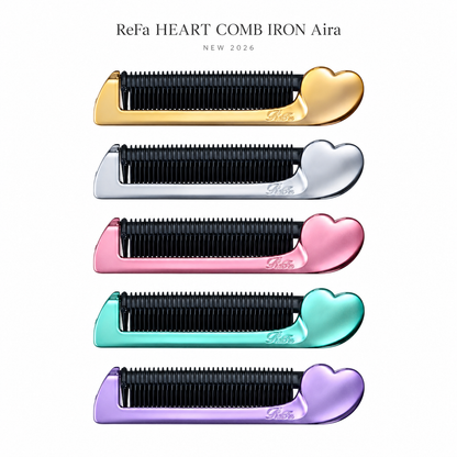 ReFa HEART COMB IRON Aira 2026 five colors