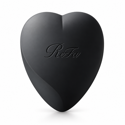 ReFa HEART BRUSH standard size - Matte Black