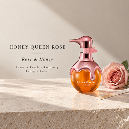 ReFa HONEY QUEEN Rose Honey minimalist fragrance story