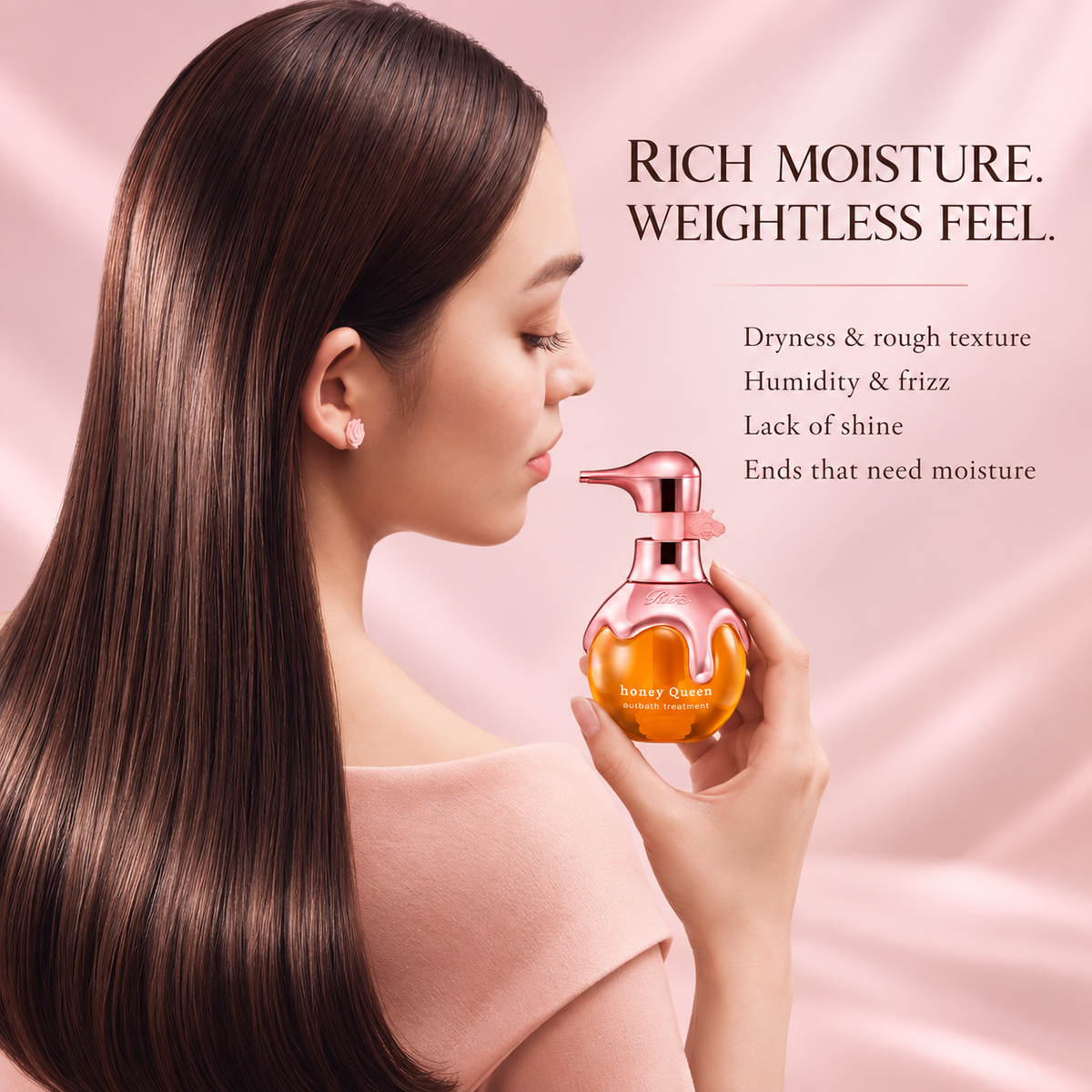 ReFa HONEY QUEEN rich moisture weightless feel