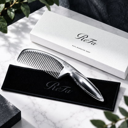 ReFa MARQUISE DEEP comb with authentic white box and black protective pouch