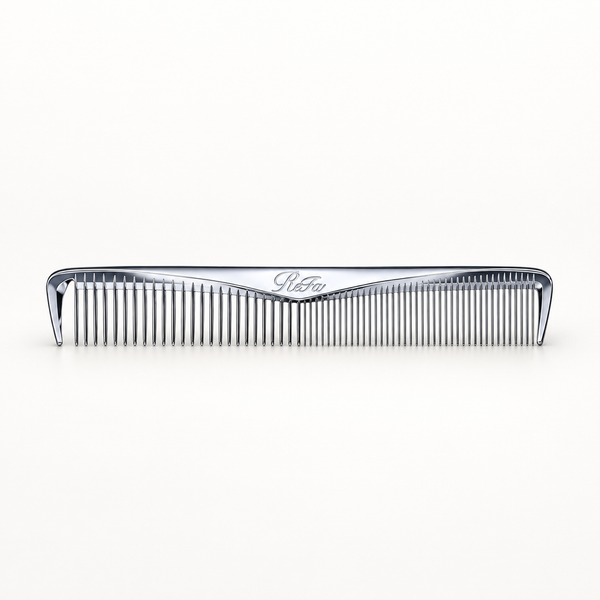 ReFa MARQUISE TWIN silver dual-tooth comb product