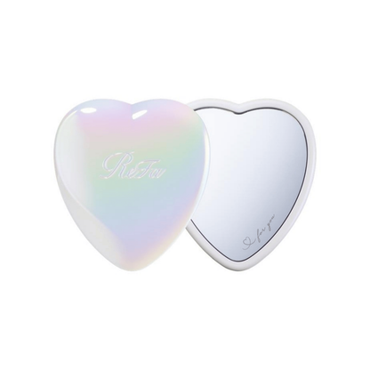 ReFa HEART MIRROR on a clean white background