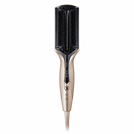 ReFa Treatment Iron Champagne Greige product only on a clean white background