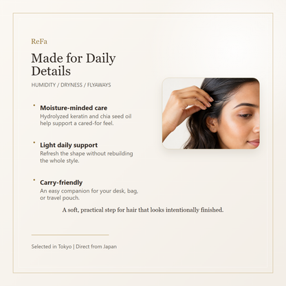 ReFa Aira POINT KEEP daily styling English gallery