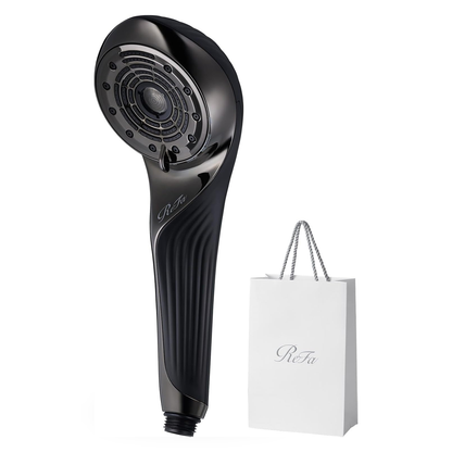 ReFa FINE BUBBLE U Black shower head