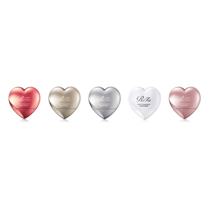 ReFa Heart Fragrance Hand Cream 50g 5-Color Selection five color product lineup on white background