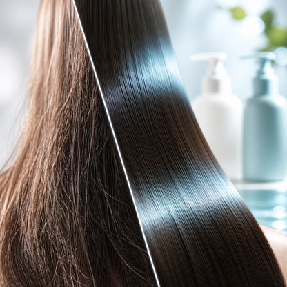 ReFa MILK PROTEIN Shampoo & Behandlung Straight Set | Japanische Haarpflege 500 ml + 500 g