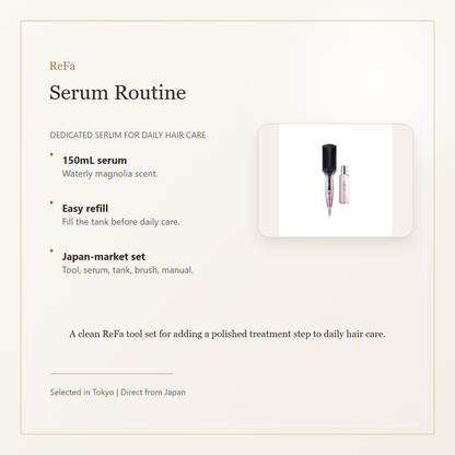 ReFa TREATMENT IRON serum routine