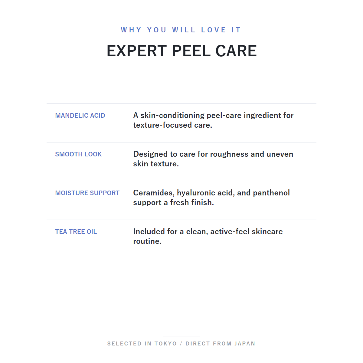 Rosette hadatore Peel Mask 13 7 Sheets mandelic acid peel care benefits