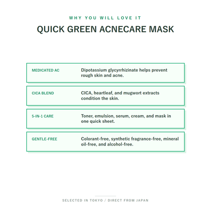 Saborino Medical Acnecare AC All-In-One Sheet Mask 10 Sheets why you will love it