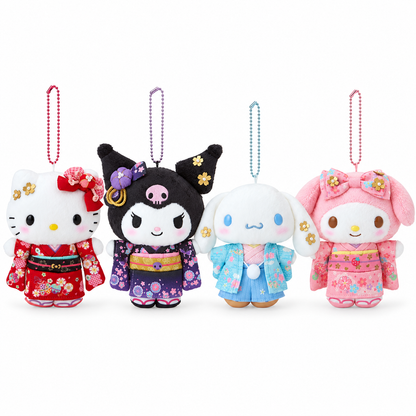 Sanrio Kimono Mascot Holder - four character variants
