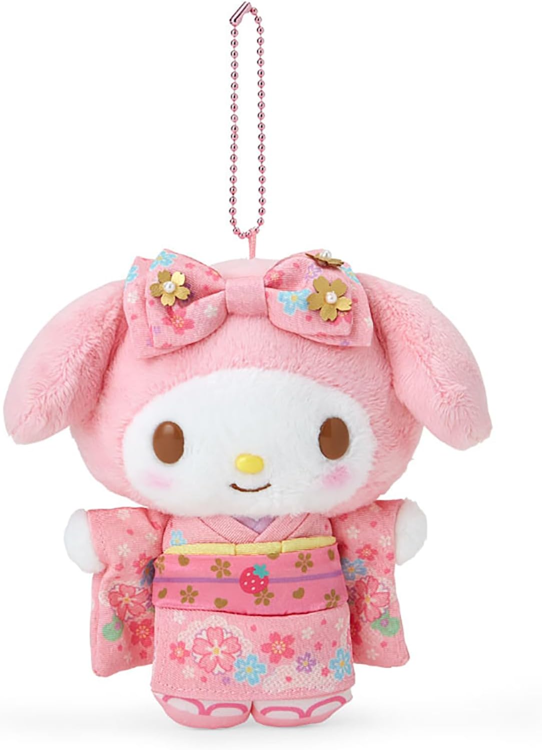 My Melody kimono mascot holder