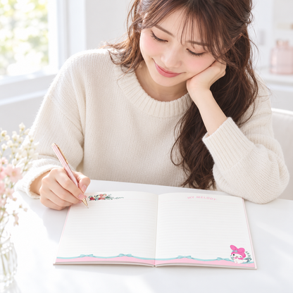 notebook — illustrative use scene; props not included