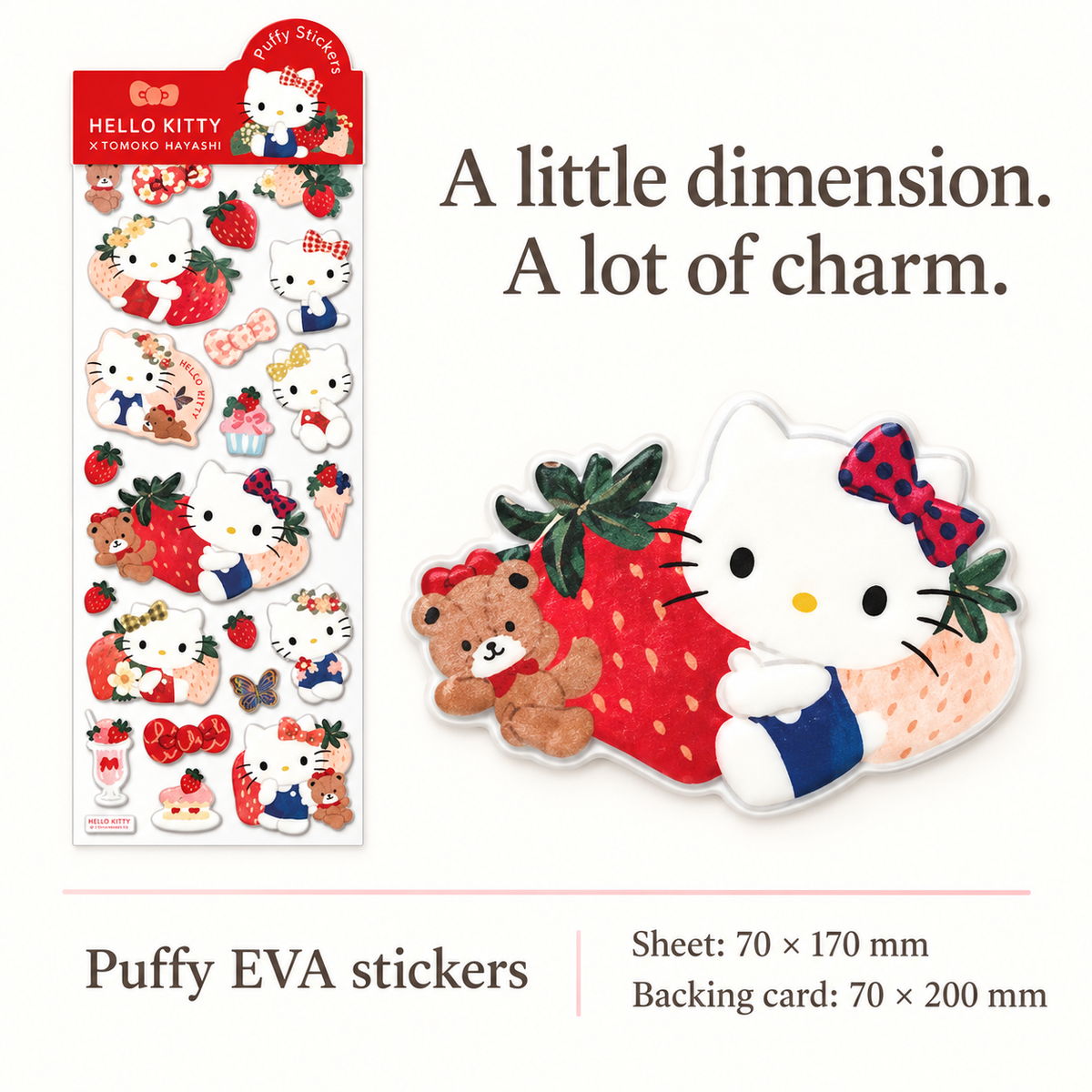 stickers — details and dimensions