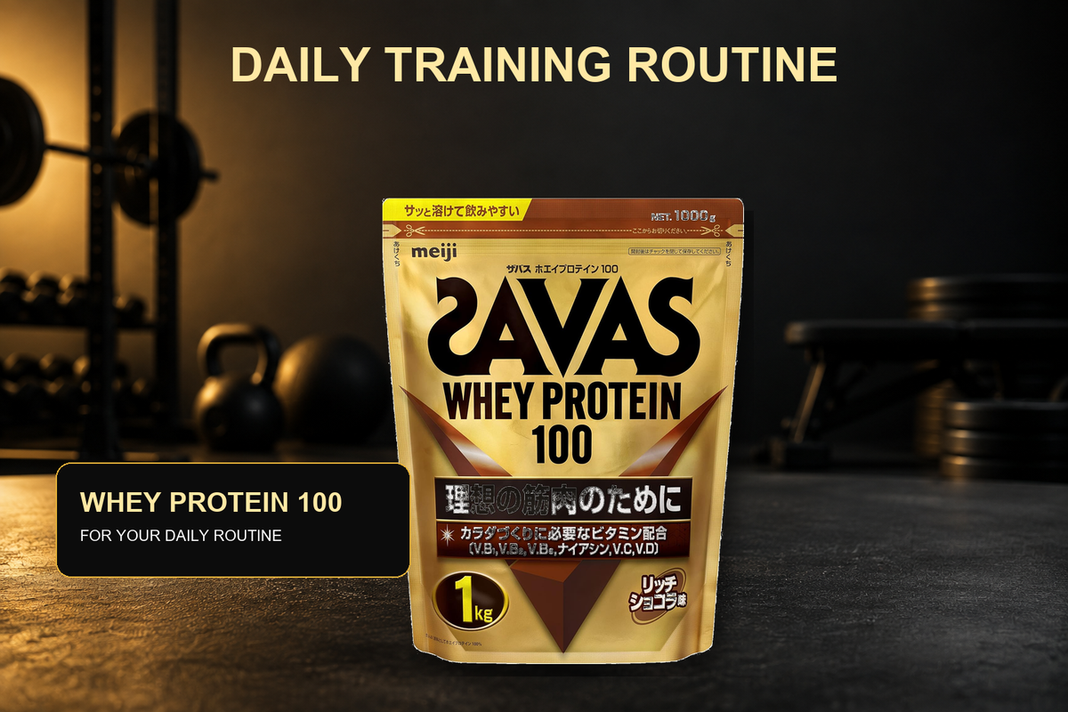 SAVAS Whey Protein 100 autêntico pacote de Chocolate Rico