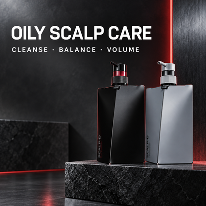 SCALP D cuidados com o couro cabeludo oleoso cleanse equilíbrio e volume set