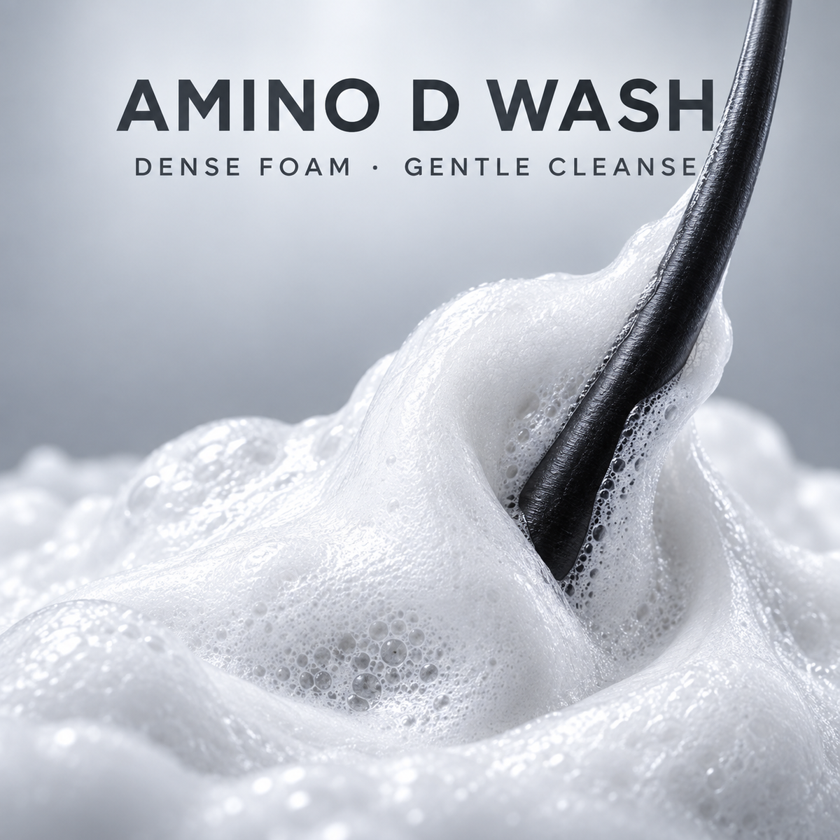 Amino D Lavagem de espuma densa e limpeza suave