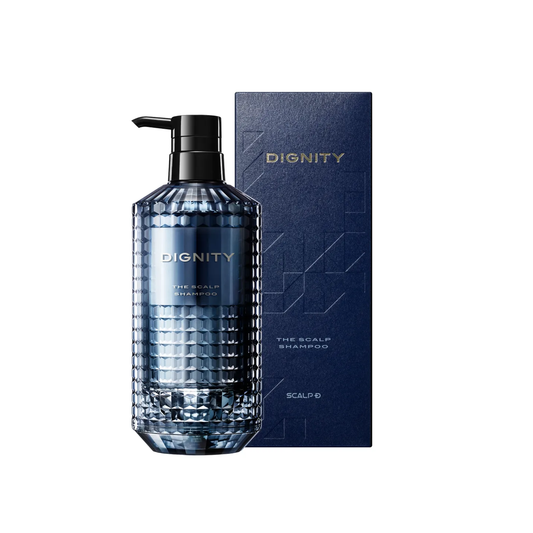 Scalp-D Dignity The Scalp Shampoo 350mL product bottle and box