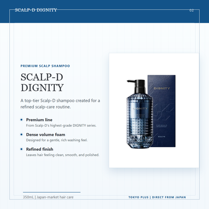 Scalp-D Dignity premium scalp shampoo overview