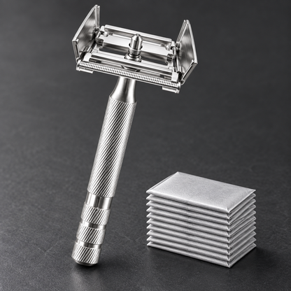 Schick Classic Double Edge butterfly opening and replacement blades