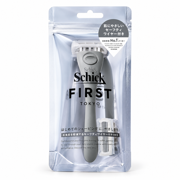 Schick FIRST Ash Grey pacote de varejo selado
